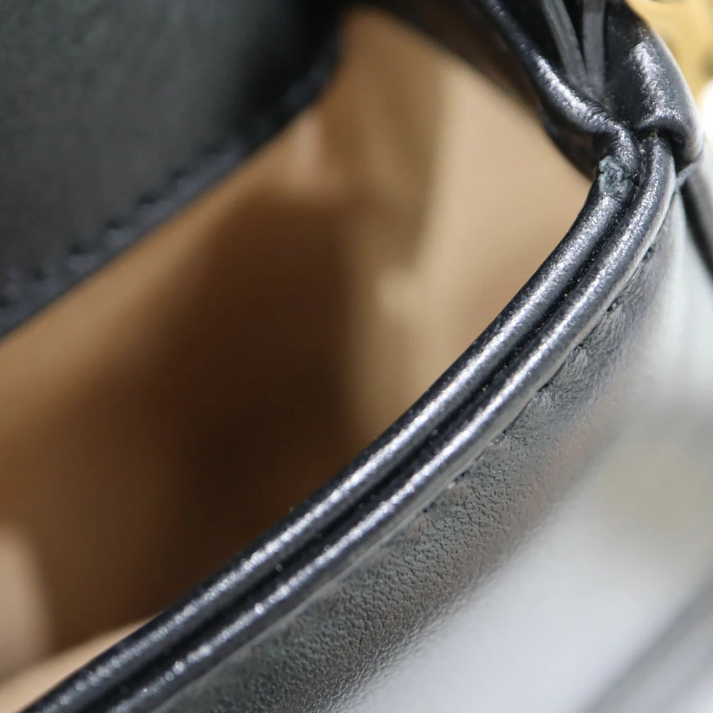Gucci GG Marmont Top Handle Bag Shoulder Black Leather